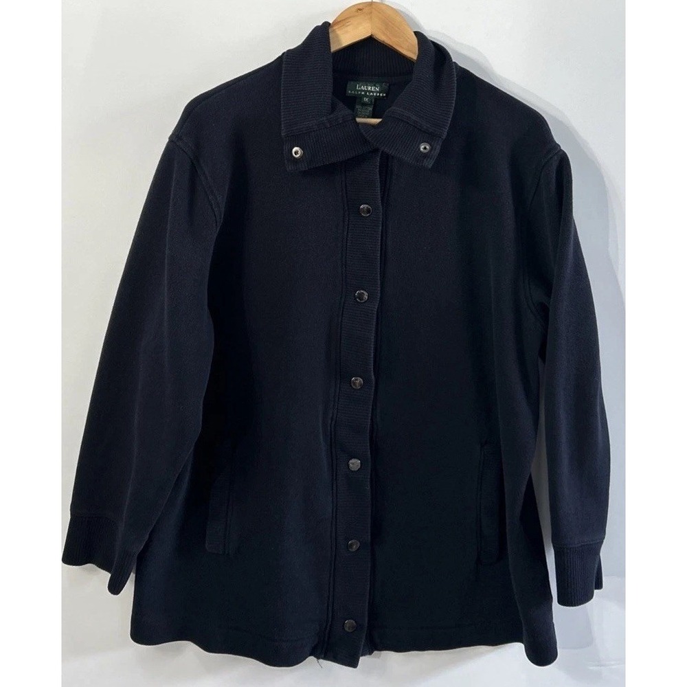 Women's Lauren Ralph Lauren Snap Front Cardigan Sweater/sweatshirt Sz 1X